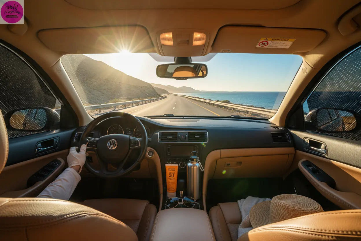 Essential Tips for a Comfortable and Sun-Safe Road Trip OUCH! MAGAZINE