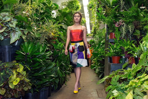 Foliage Garden  NYFW SS2019 with   amehlnyc - Ouch! Magazine : Fashion Entertainment Blog and Publication
