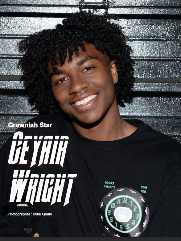 Grownish Star Ceyair Wright Exclusive - OUCH! MAGAZINE 