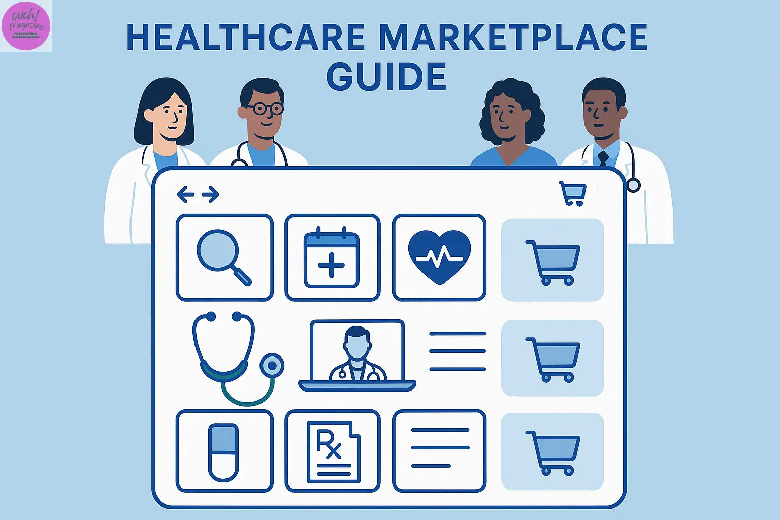 Guide to Healthcare Marketplace - OUCH! MAGAZINE