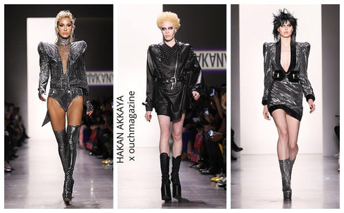 HAKAN AKKAYA.  / GLAM ROCK COLLECTION – NYFW  aw19 - Ouch! Magazine : Fashion Entertainment Blog and Publication