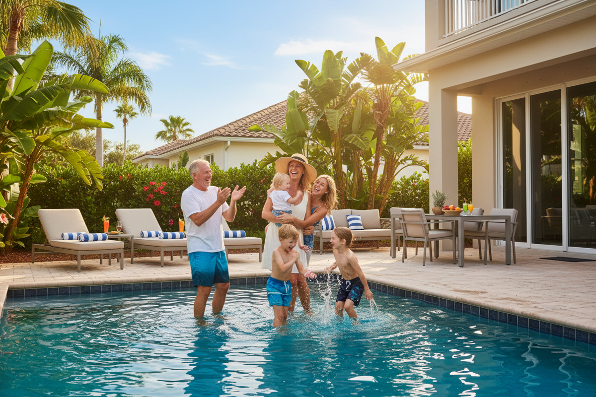 How to Plan an Orlando Villa Holiday for Three Generations