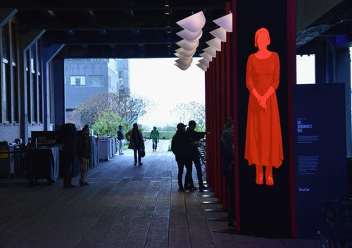 Hulu's "The Handmaid's Tale" Interactive Art Installation Opens on the High Line - Ouch! Magazine
