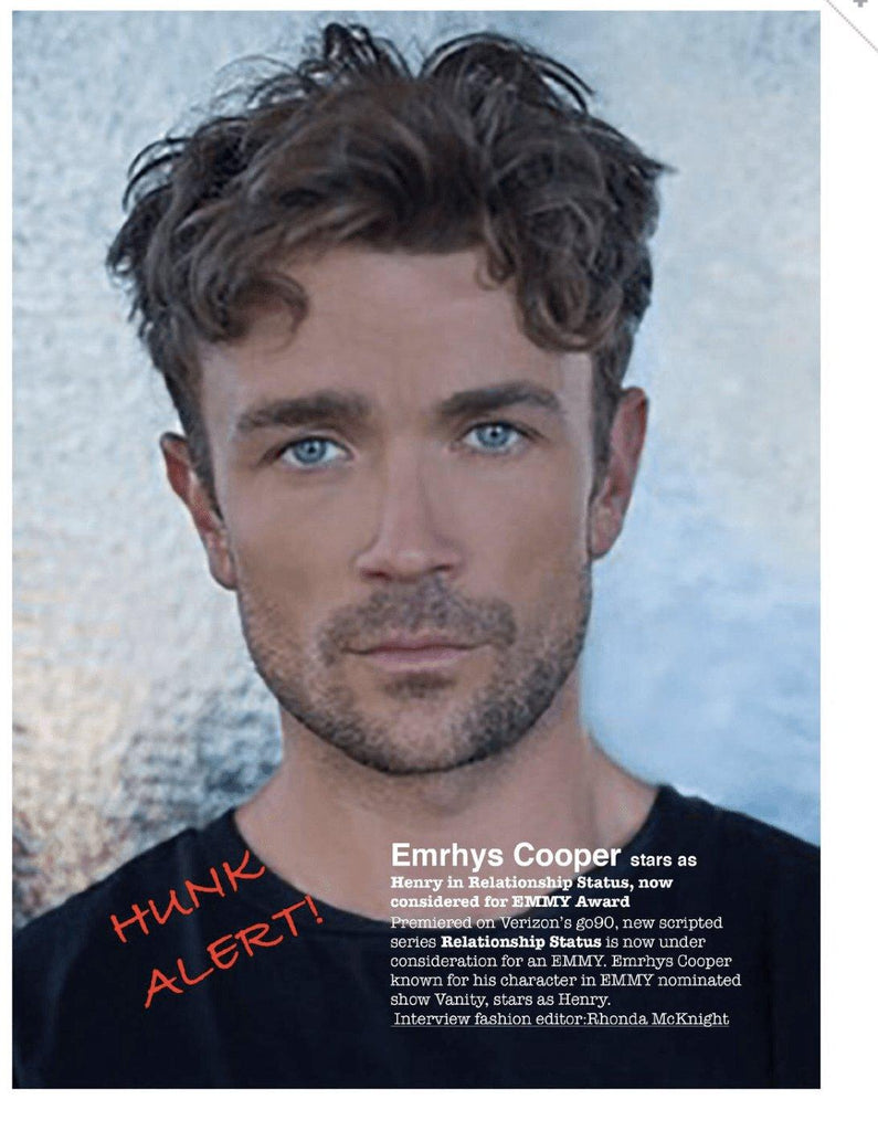 Hunk Alert  Actor Emrhys Cooper