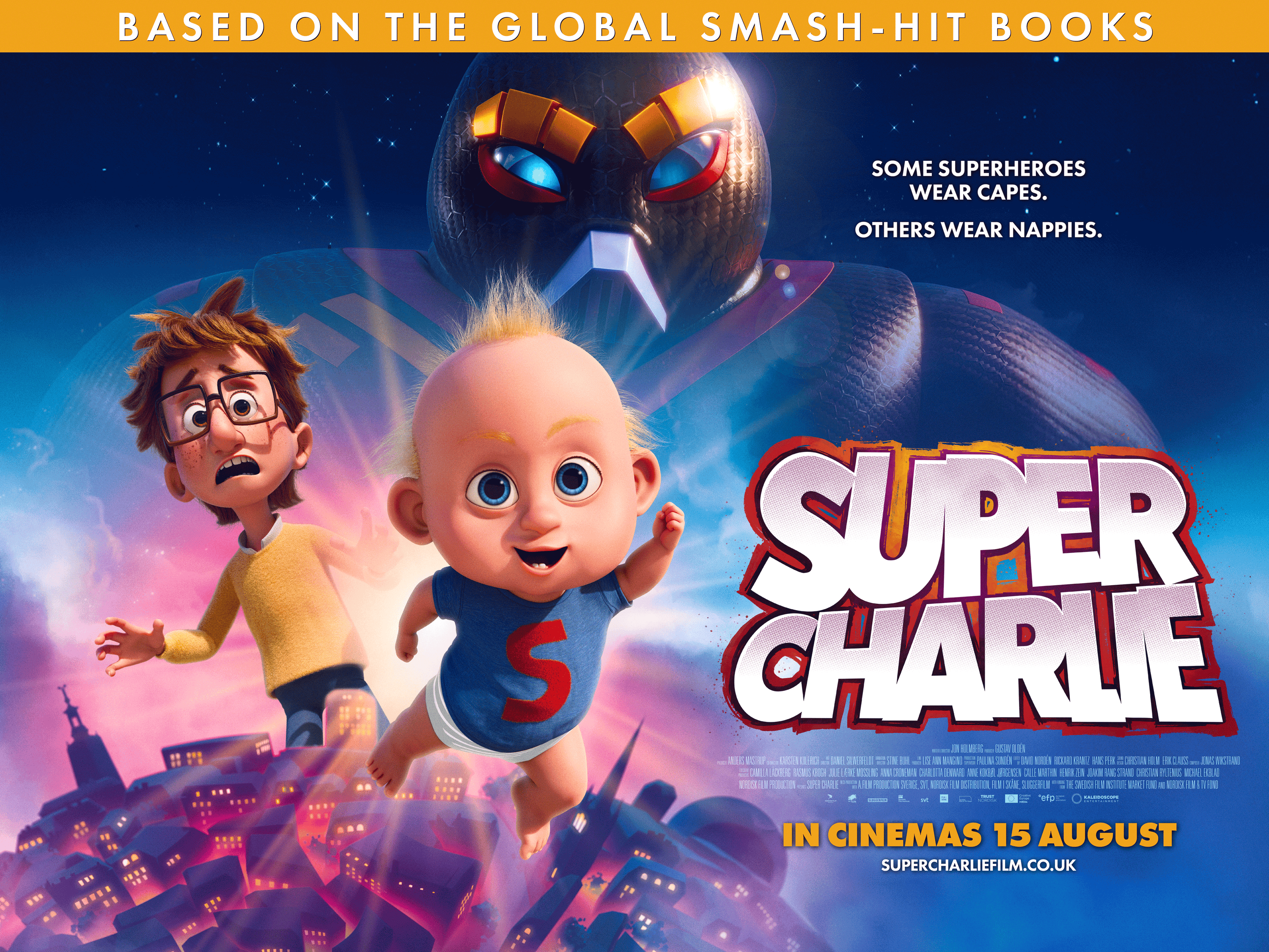 Super Charlie will be in UK and Irish cinemas from 15th August