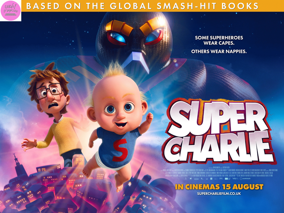 Super Charlie will be in UK and Irish cinemas from 15th August OUCH! MAGAZINE