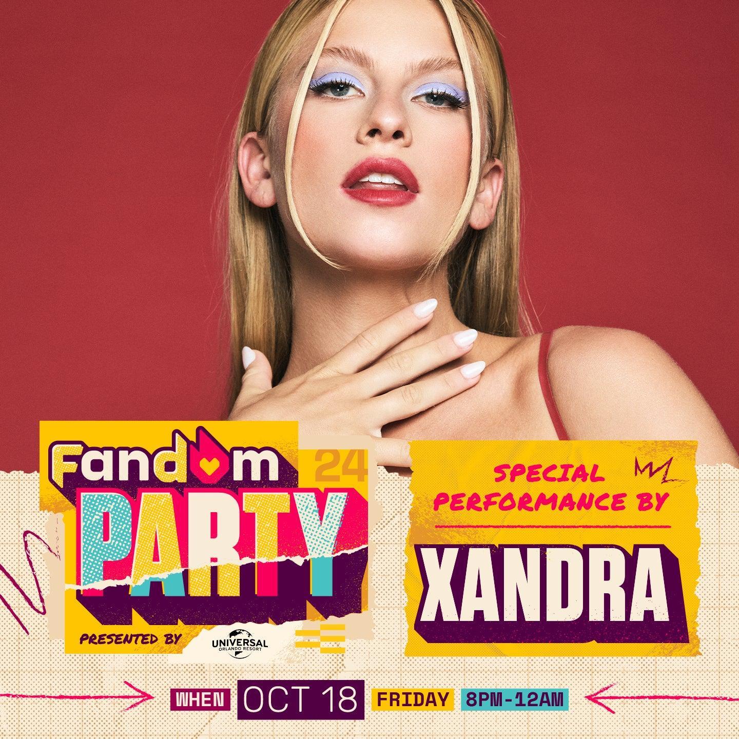 DJ TikTok Creator XANDRA to Headline Fandom Party New York - OUCH! MAGAZINE