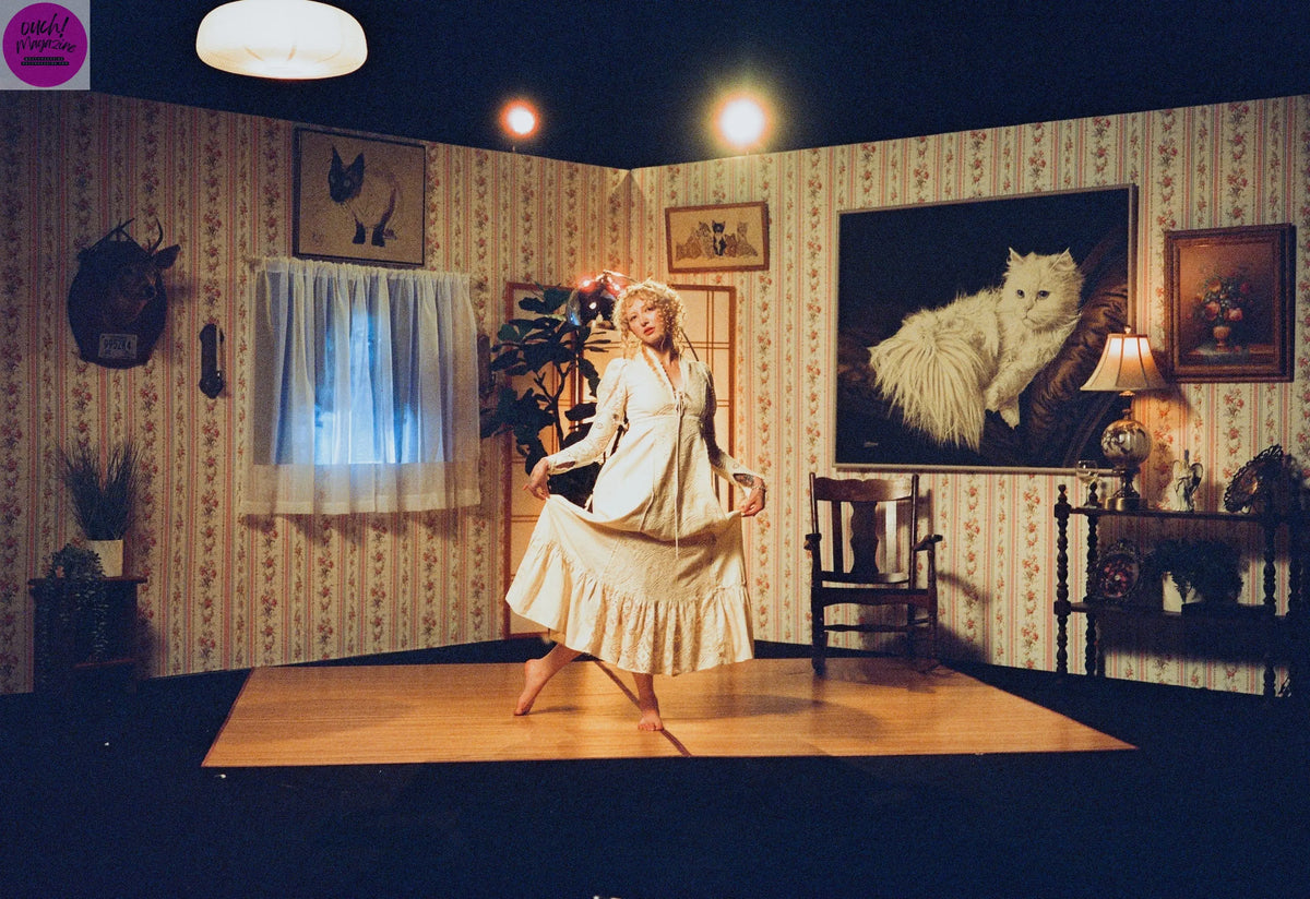 MEG ELSIER SHARES SPITTAKE DRESS REHEARSAL (LIVE PERFORMANCE FILM) OUCH! MAGAZINE