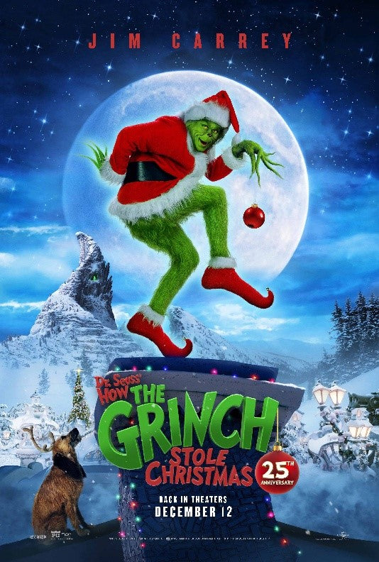 25th Anniversary Re-Release of Dr. Seuss’s How the Grinch Stole Christmas