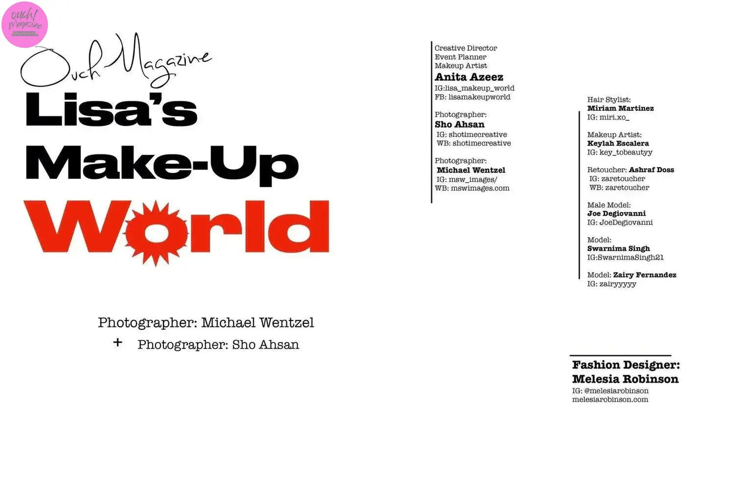 Lisa's Makeup World | Editorail