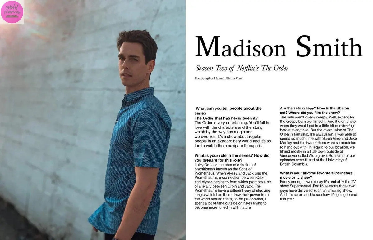Madison Smith Season Two of Netflix's The Order