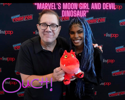 MARVEL'S MOON GIRL AND DEVIL DINOSAUR CAST (AND RAPHAEL SAADIQ) TOOK OVER NYCC - Ouch! Magazine : Fashion Entertainment Blog and Publication