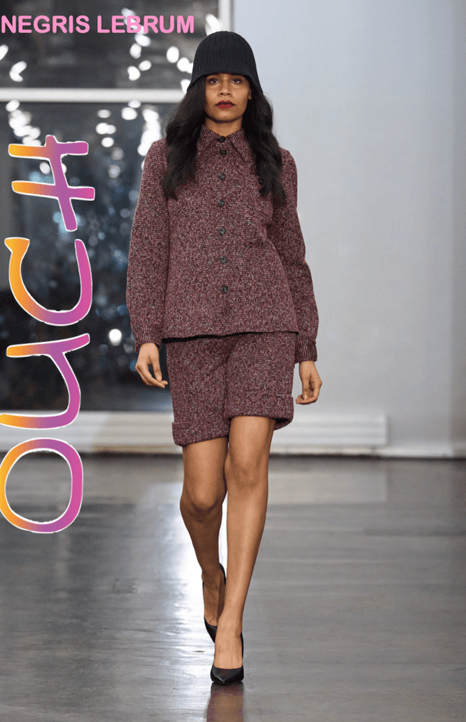 Negris LeBrum World Peace Collection at NYFW FW-24
