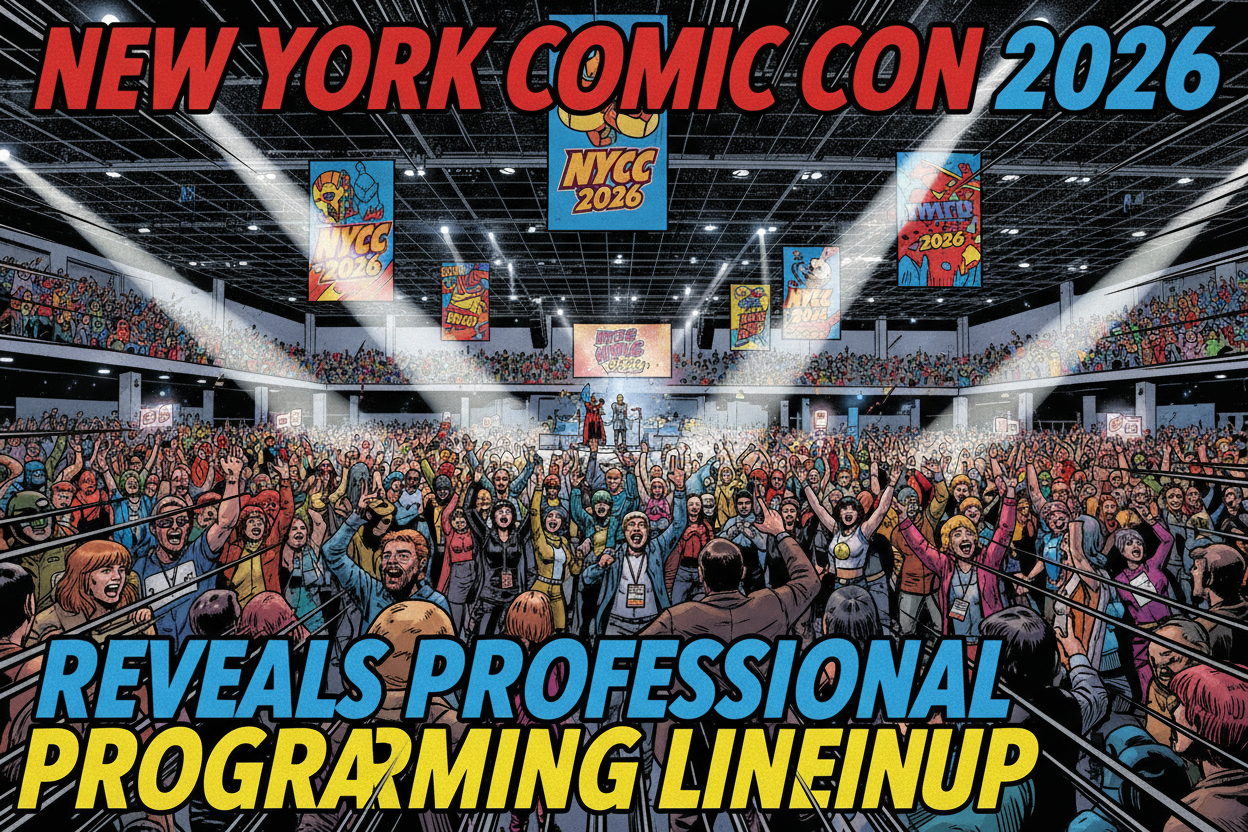 NEW YORK COMIC CON 2026 REVEALS PROFESSIONAL PROGRAMMING LINEUP