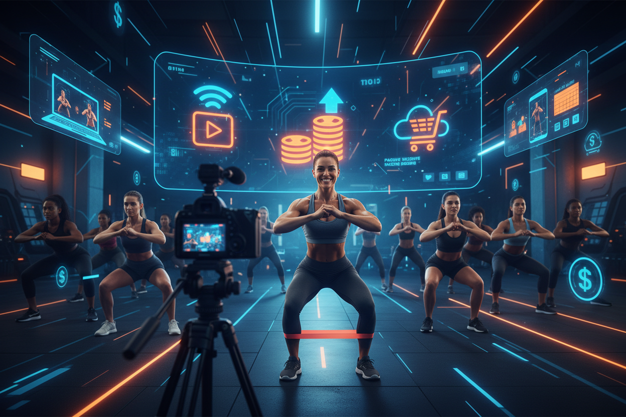 How Can Trainers Turn Live Workout Sessions Into Passive Income?
