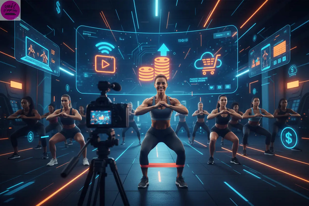 How Can Trainers Turn Live Workout Sessions Into Passive Income? OUCH! MAGAZINE