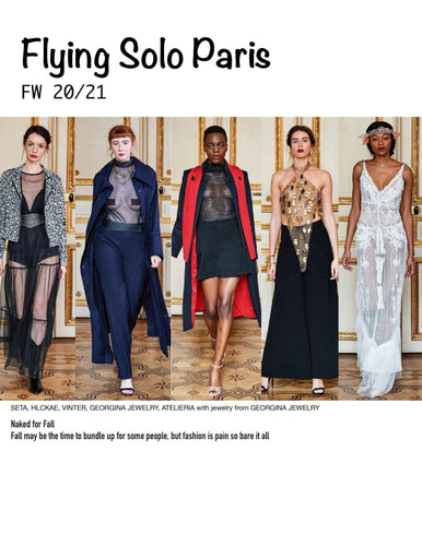 PFW 2020 FLYING SOLO - Ouch! Magazine : Fashion Entertainment Blog and Publication