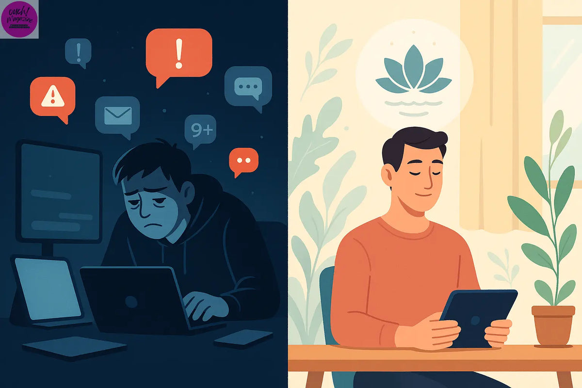 Replace Toxic Tech Habits With These Mindful Alternatives - OUCH! MAGAZINE