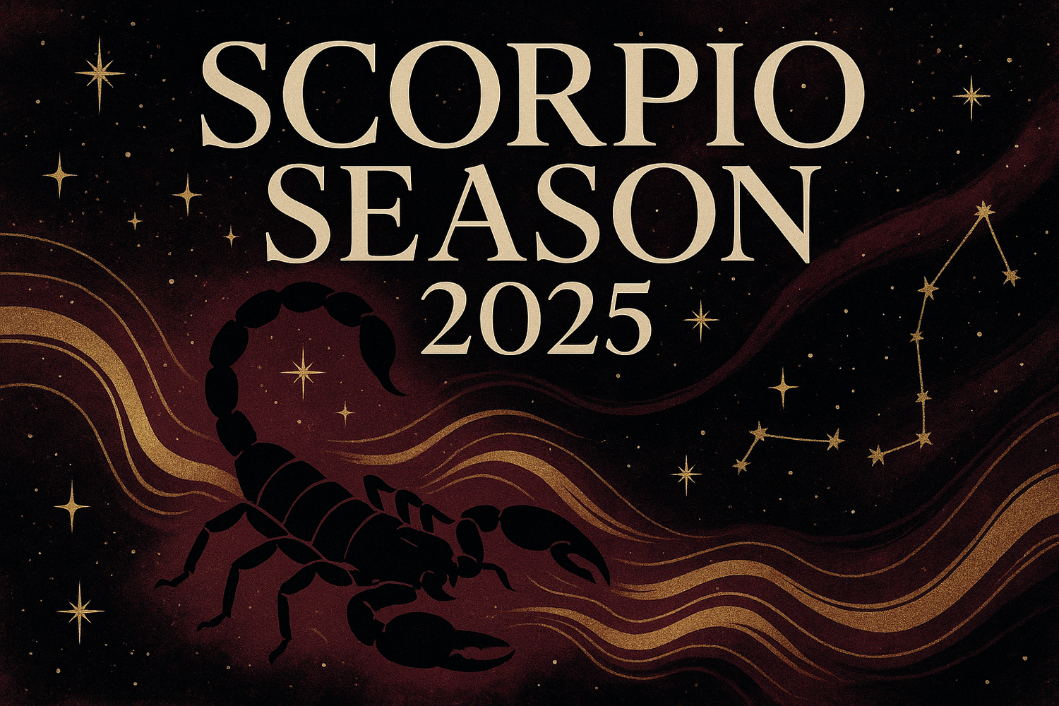 🦂 Scorpio Season 2025: Transformation, Passion, and Power