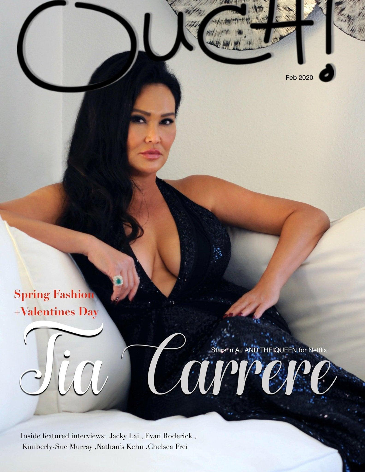 Tia Carrere – Ouch! Magazine