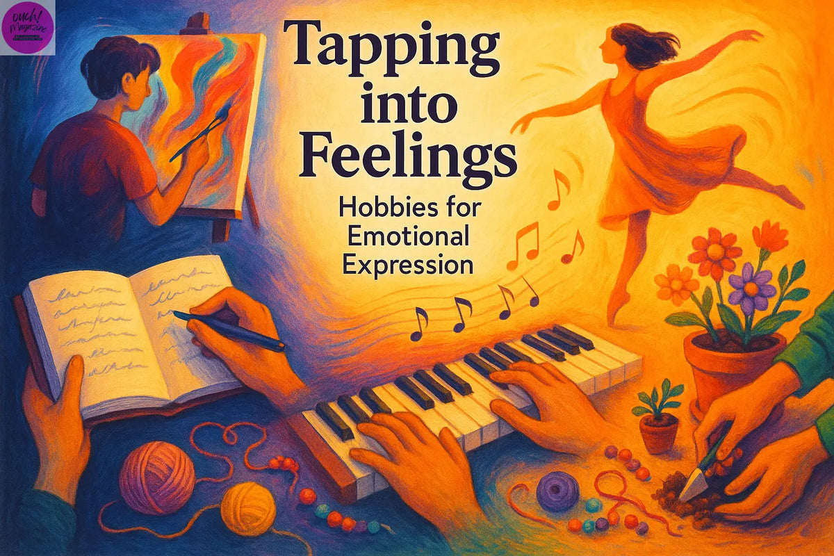 Tapping into Feelings: Hobbies for Emotional Expression - OUCH! MAGAZINE