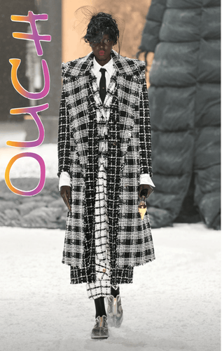 The Best of NY Fashion Week: Thom Browne's Haunting Elegance - Ouch! Magazine 