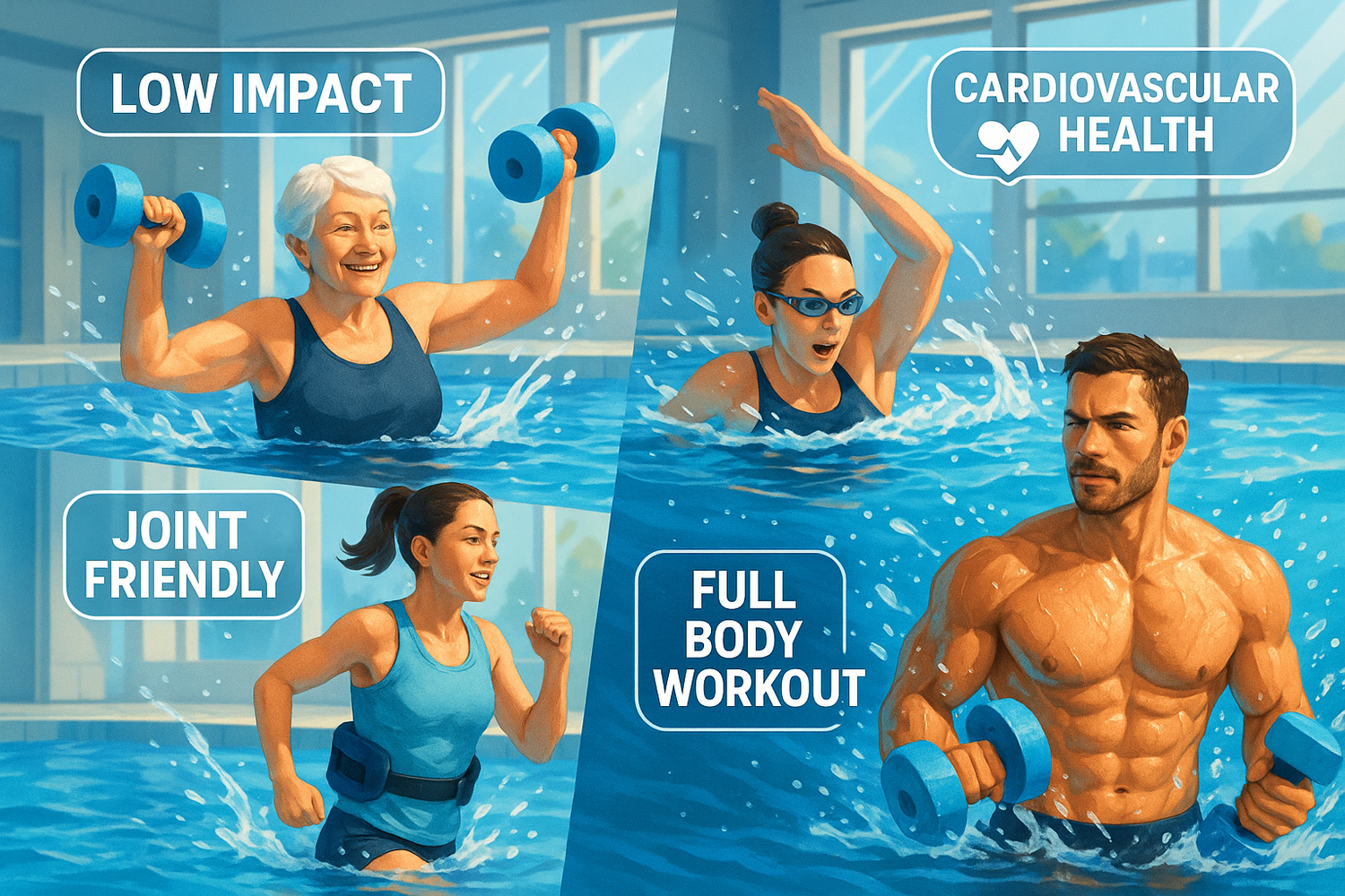 The Superior Benefits of Water-Based Workouts