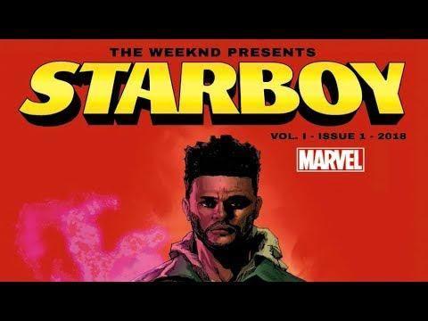 The Weeknd becomes a superhero  Marvel's Starboy comic