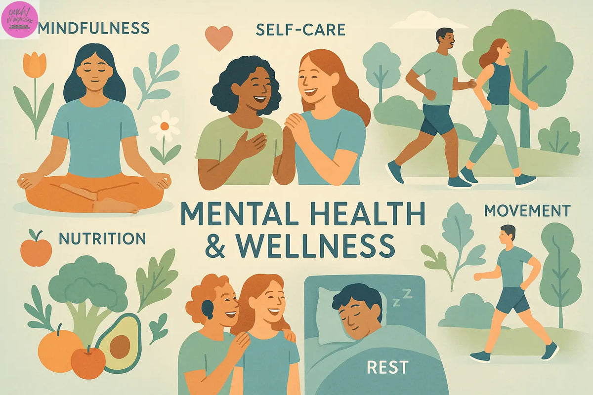 Tips For Improving Your Mental Health & Well-Being - OUCH! MAGAZINE