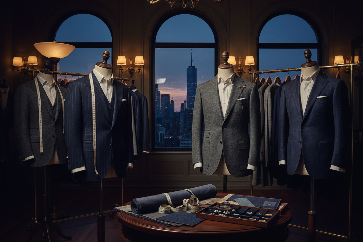Top 5 Bespoke Suit Brands for a Professional NYC Look