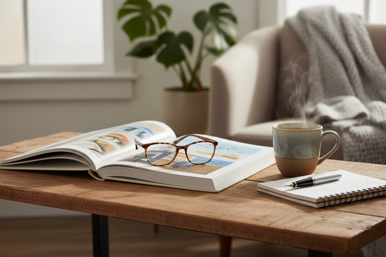 When Do Women Typically Start Using Reading Glasses in Daily Life?