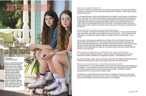 Violet and April Brinson Stars of HBO's "Sharp Objects" - Ouch! Magazine
