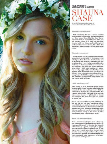 We asked Shauna Case  "what is Beauty"? - Ouch! Magazine