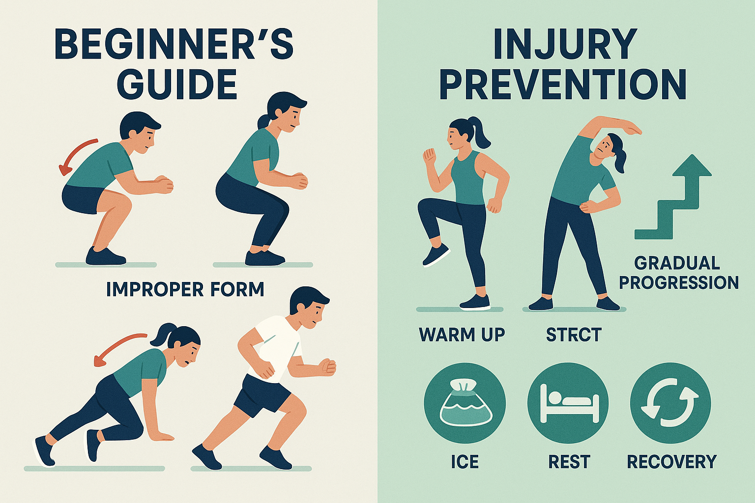 What Every Beginner Needs to Know About Their First Exercise Injury - OUCH! MAGAZINE
