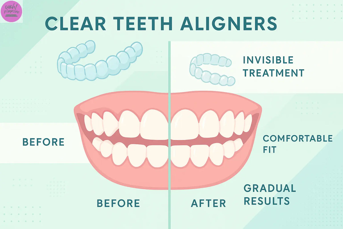 Why Clear Teeth Aligners Could Be Right For You - OUCH! MAGAZINE