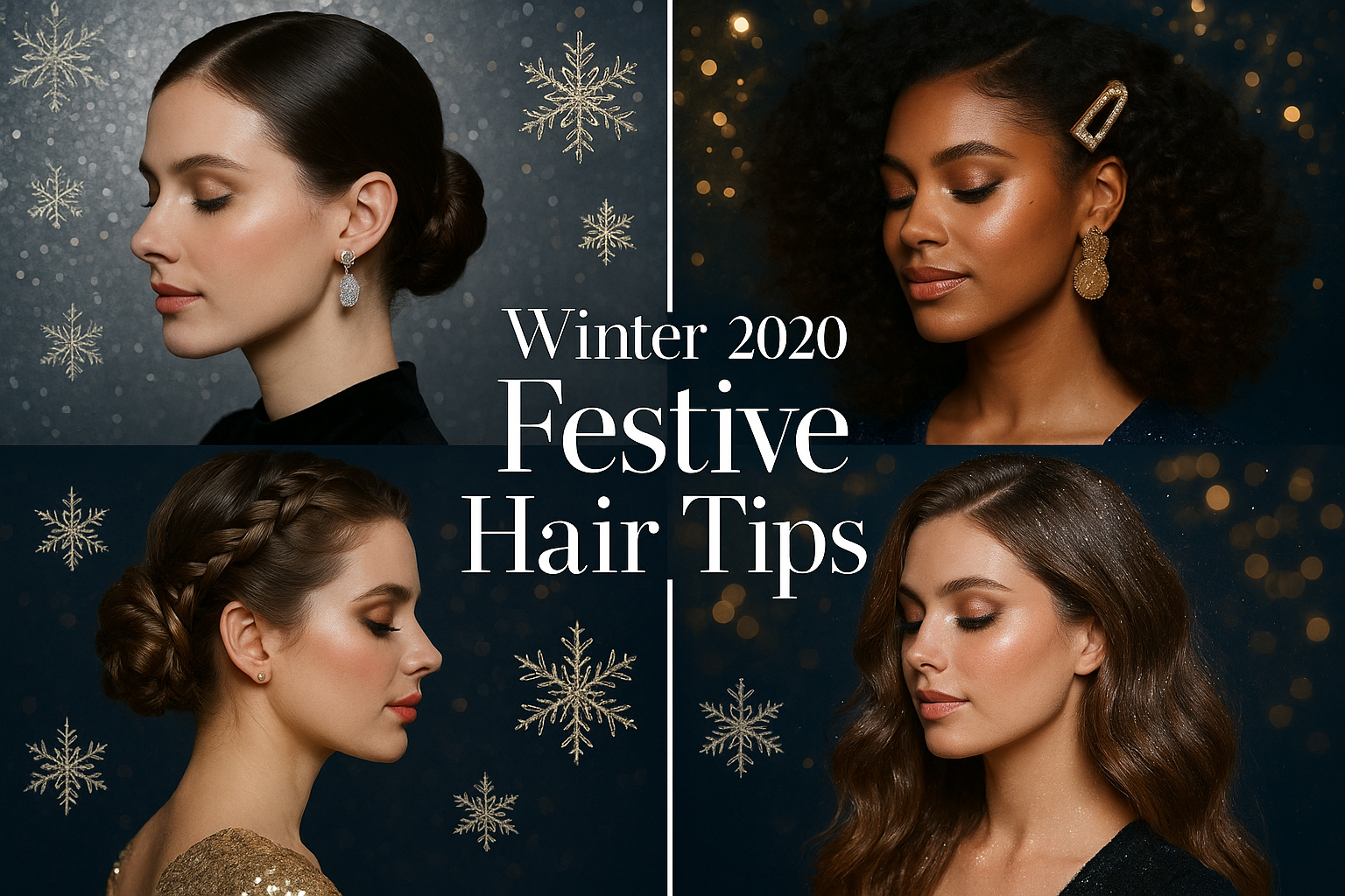 Winter 2020 Festive Hair Tips - OUCH! MAGAZINE