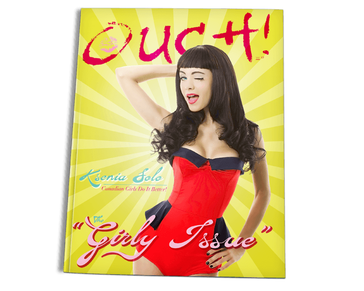 Candice King ,Jillian Rose Reed and Ksenia Solo Print Bundle - Ouch! Magazine 