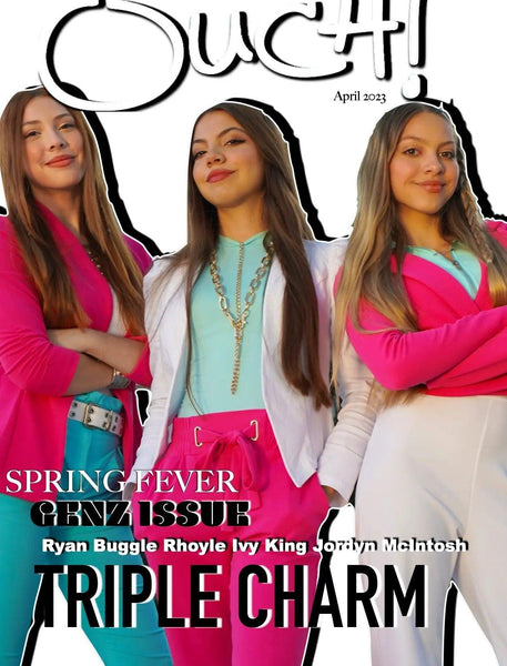 Ouch Magazine: Singers Triple Charm April 2023 - Ouch! Magazine